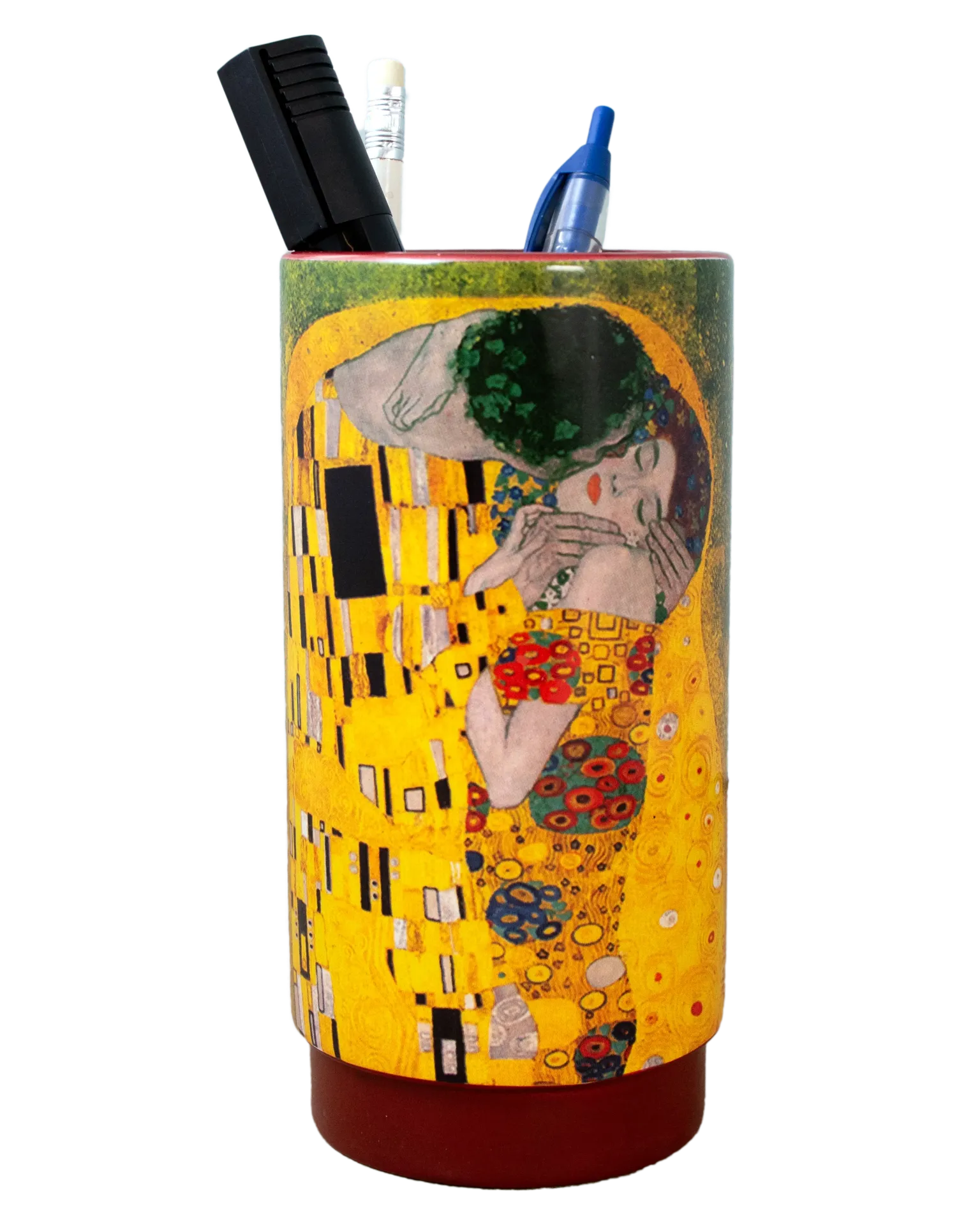 [PPL03] Pot à crayons Klimt "Le baiser"