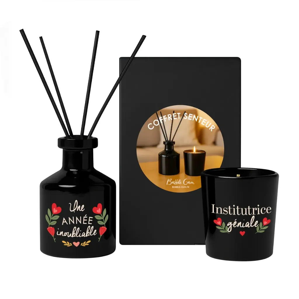 Coffret senteur - Institutrice géniale