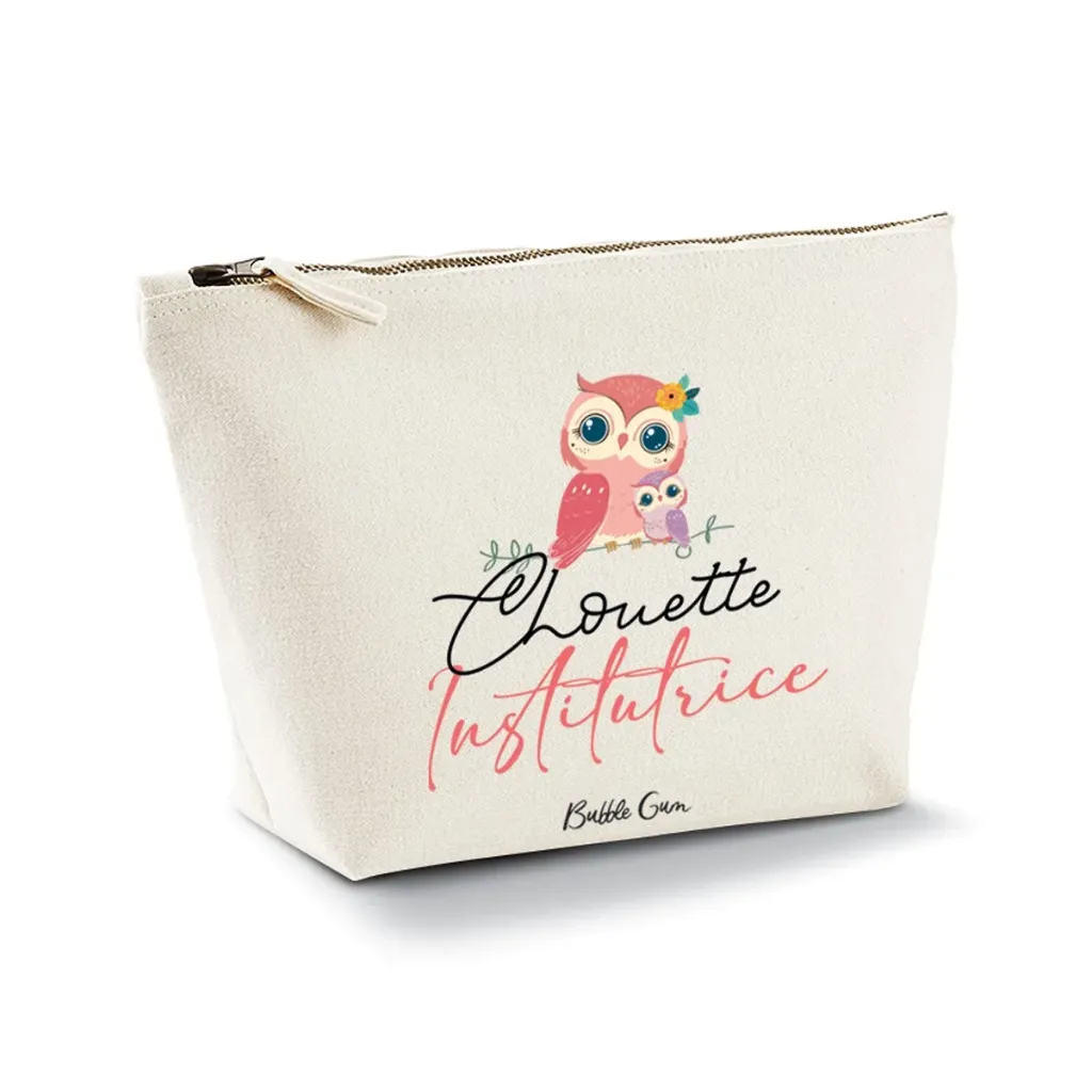 Trousse S - Chouette Institutrice