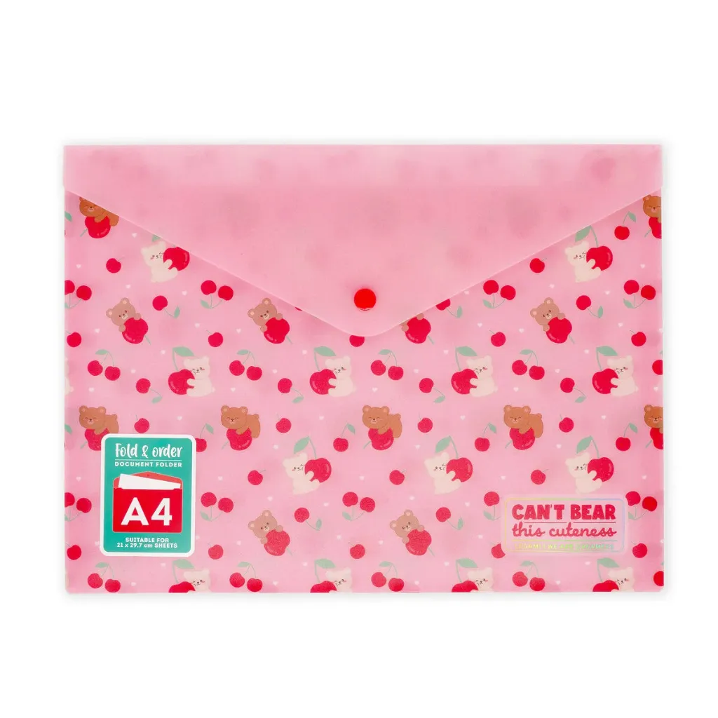 PORTE DOCUMENT TEDDY BEAR