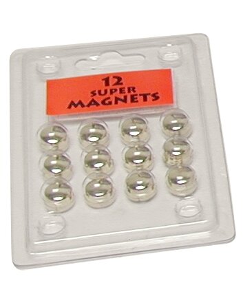 Petits aimants doré rond