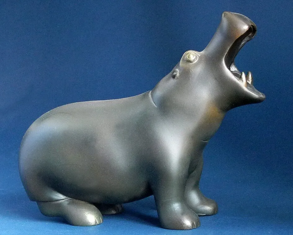 [POM02] Pompon Hippopotame