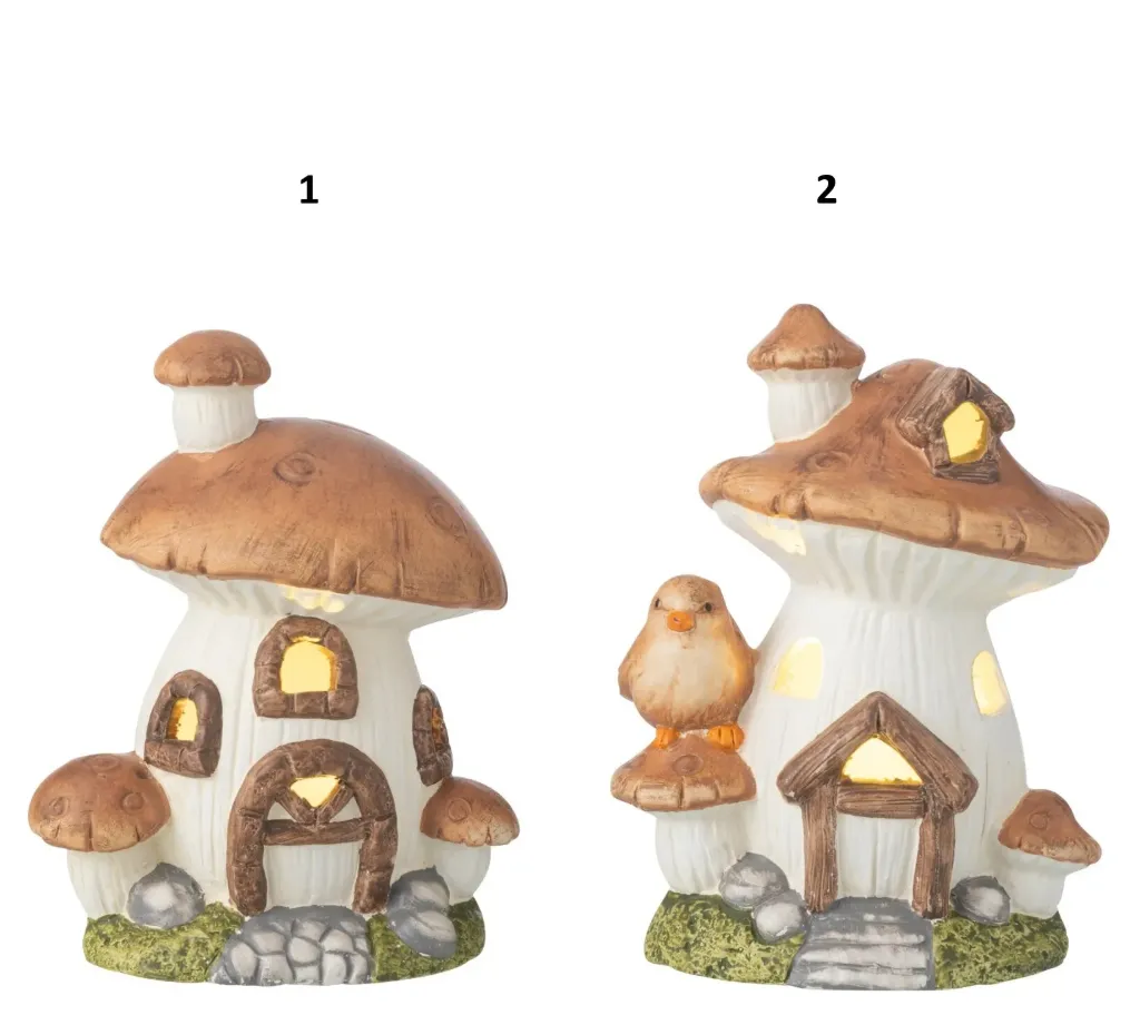 [47951] MAISON CHAMPIGNON LED (14x12x19cm)