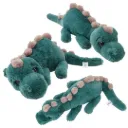 Dino World Peluche Dino allongé vert 50 cm