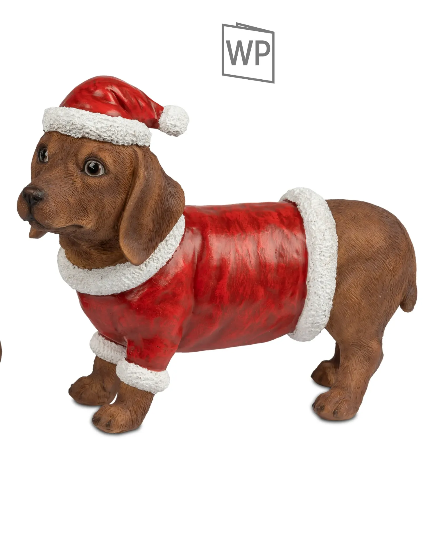 Posture tekel père Noël 40cm