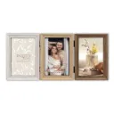 Cadre tryptique bois 3x10x15 cm Barletta
