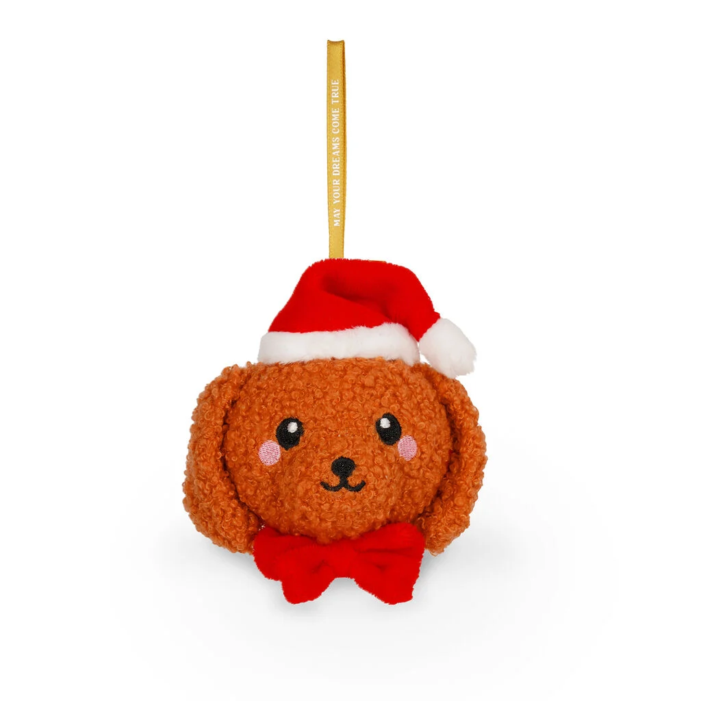 [SSD0011] Décoration de Sapin de Noël en Peluche Dog - Oh-Oh-Ohrnaments